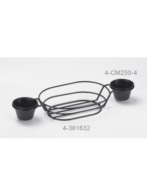 15.75" x 6" Oval Basket w/ 2 Holders, 2" Tall (Fits 4-84100, 4-84111, 4-84105, RM-203, S-620, F-625, ER-025) 15.75" x 6" Oval Basket w/ 2 Holders, 2" Tall (Fits 4-84100, 4-84111, 4-84105, RM-203, S-620, F-625, ER-025)