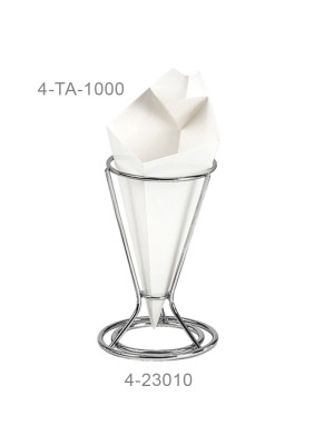 Modernist Fry Cone, 4" dia., 6.25" Tall Modernist Fry Cone, 4" dia., 6.25" Tall