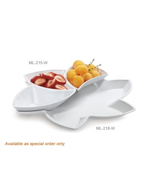 14.5" Tray, holds 6 ML-215 in Flower Shape 14.5" Tray, holds 6 ML-215 in Flower Shape