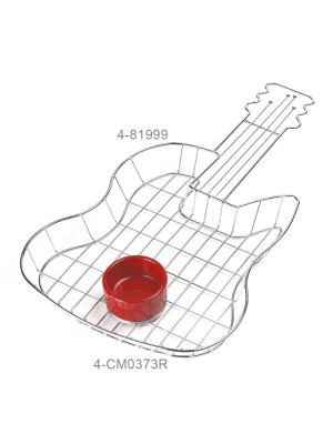 19.5" x 11.5" Guitar Basket w/ 1 Holder, 1.5" Tall, 3" Holder (Fits R-4, ER-040) 19.5" x 11.5" Guitar Basket w/ 1 Holder, 1.5" Tall, 3" Holder (Fits R-4, ER-040)