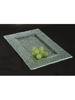 12" x 8" Jade Glass Rectangular Platter 12" x 8" Jade Glass Rectangular Platter