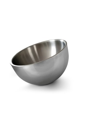 Serving bowl slightly inclined,  insulated double wall,  24cm