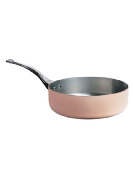 L Straight Copper Saute Pan