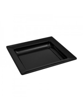 Black 1/6 Size Melamine Classico Tray  250ml