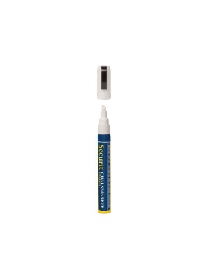 Securit Liquid chalkmarker white - medium 2-6mm Nib Securit Liquid chalkmarker white - medium 2-6mm Nib