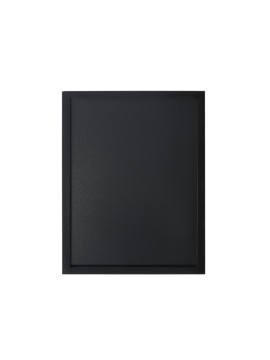 Securit Woody chalkboard - wood with lacquered black finish - including white chalkmarker and mounting kit - 40x60cm
