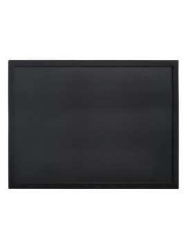 Securit Woody chalkboard - wood with lacquered black finish - including white chalkmarker and mounting kit -60x80cm