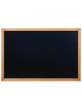 Securit Woody chalkboard - wood with lacquered teak finish - including white chalkmarker and mounting kit -  60x80cm